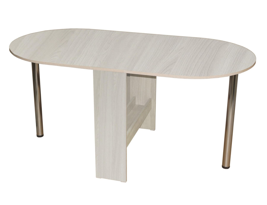 Столы-книжки, СКТ-60 Стол-книжка опора круглая хром