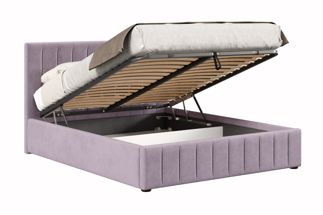 Мягкая кровать, Кровать Верона 1600 с подъёмным механизмом
