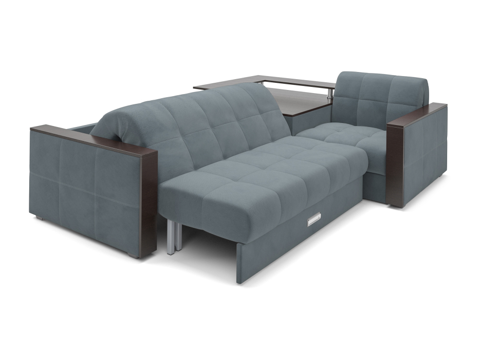 Диваны угловые в гостиную, Диван угловой Прага НПБ Велюр