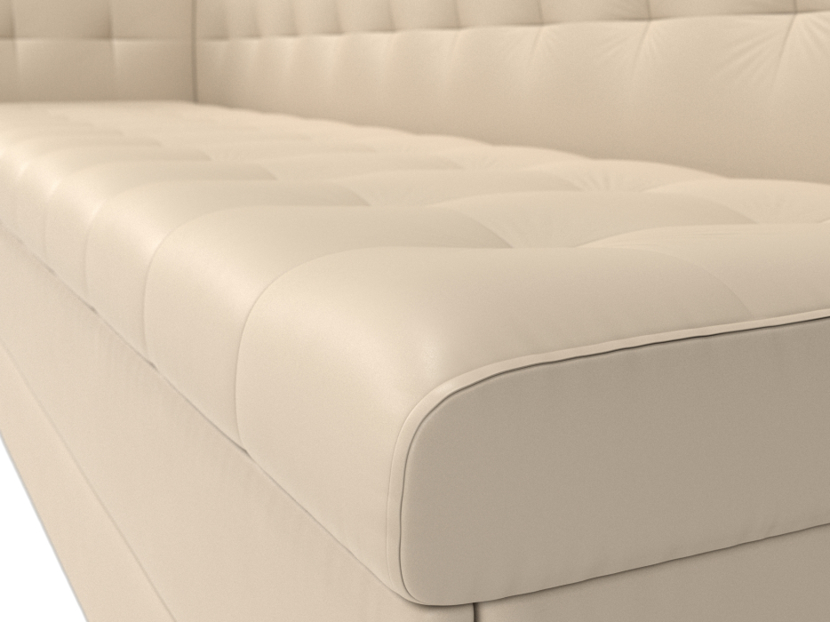 Диваны угловые кухонные, Кухонный диван Бриз с углом слева, экокожа