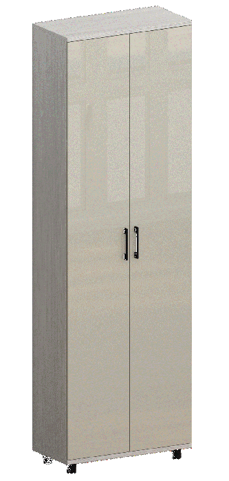 Шкафы двухстворчатые, Модульная система Грейс Шкаф ШК-5034  Снежный Ясень