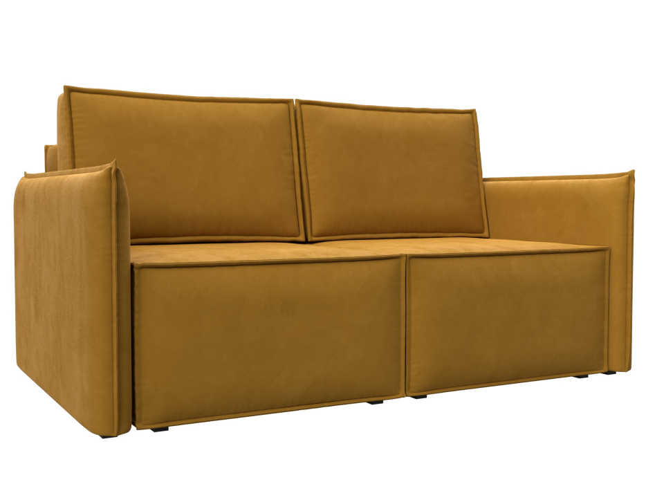 Диваны кровати со спальным местом, Диван прямой Либерти мини, велюр BRUT