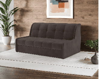 Диван аккордеон Барон №6 НПБ 140х200 Микровелюр