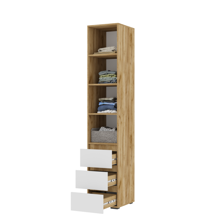 Шкафы пеналы, Пенал МС Хелен ПН 02 открытый