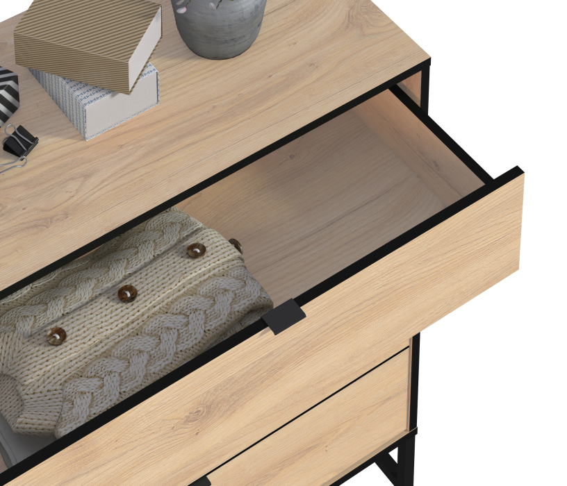 Домашние кабинеты, Лофт кабинет (стол+комод+шкаф) Дуб Минерва