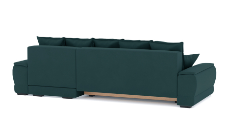 Диван-кровать угловой Нордвикс ПБ, велюр