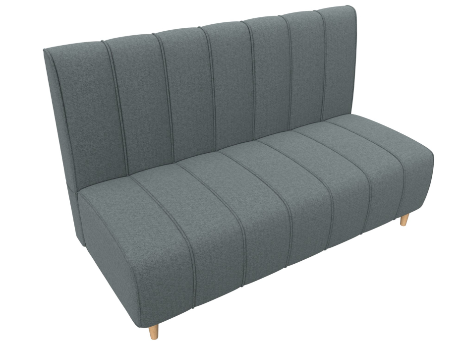 Диваны прямые кухонные, Диван кухонный прямой Ральф, рогожка Амур