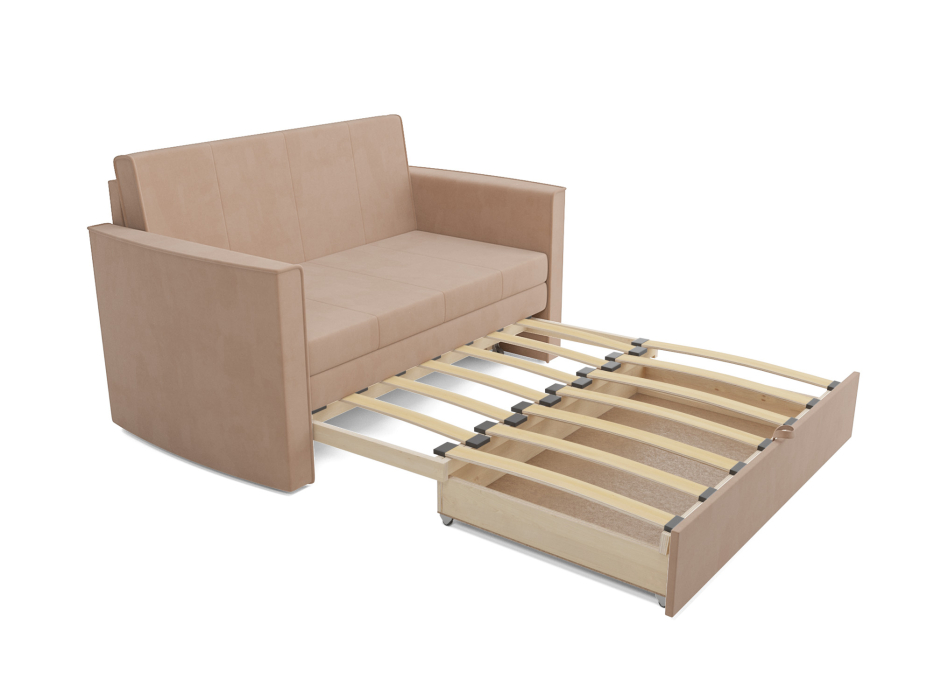 Диваны выкатные, Диван прямой выкатной Санта №2 (Велюр)