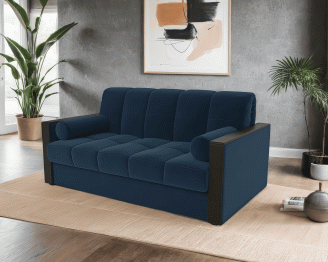 Диван аккордеон Техас ППУ 155х200 Велюр