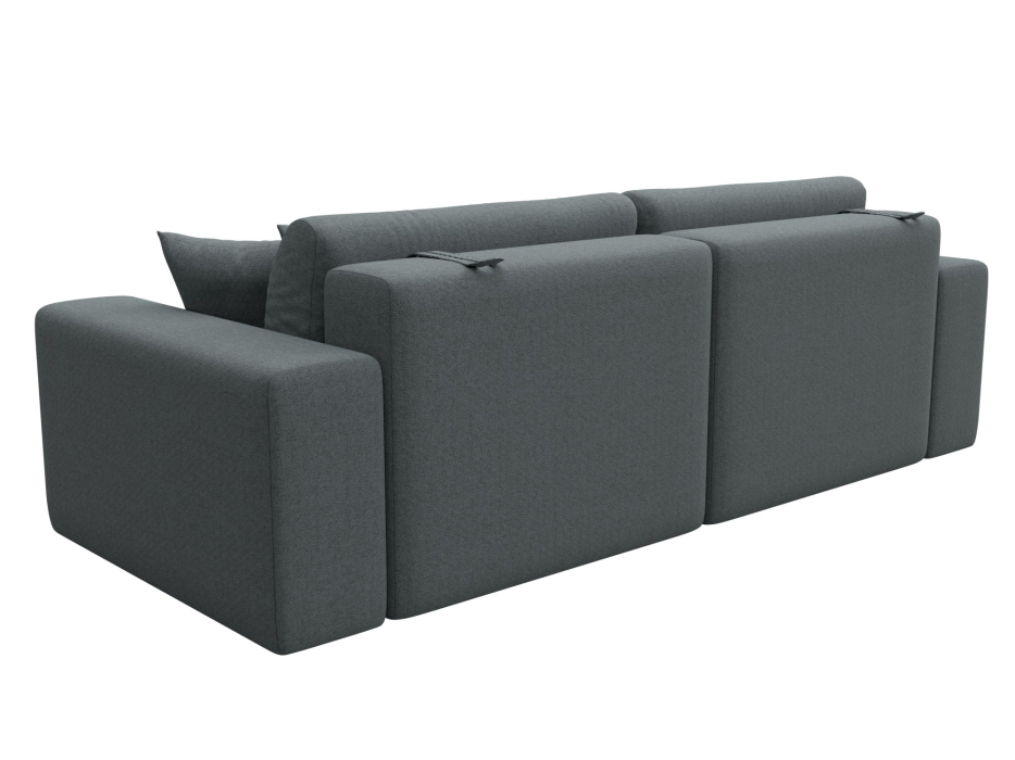 Диваны еврокнижки, Диван прямой Лига-036 НПБ Классик, рогожка Амур