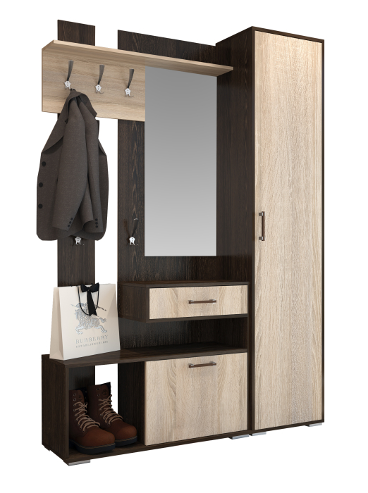 Прихожие, Прихожая Смарт - 2 (кантер / сонома)