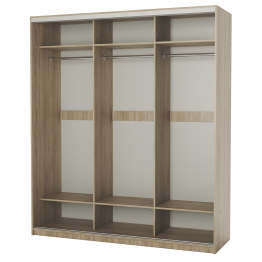 Шкаф-купе 3-х дв. Премиум со штангой 240х60х220
