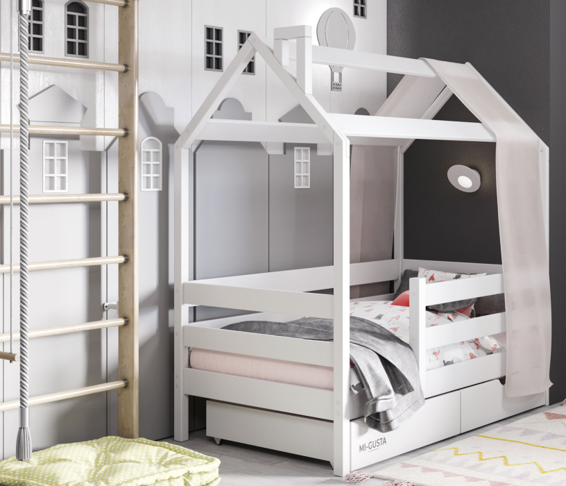 Кровати-домики, Кровать домик Ballu 160х80 см