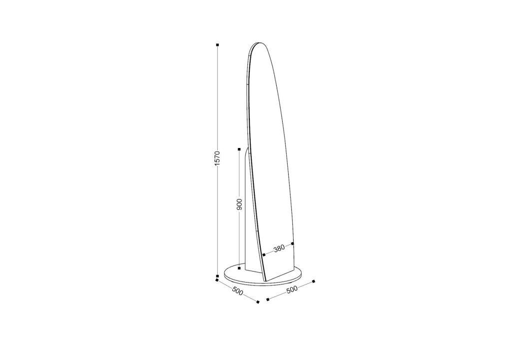Напольные зеркала, Зеркало напольное Сеньорита
