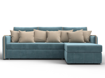 Диван угловой Лига-078 угол универсальный, велюр SEVEN