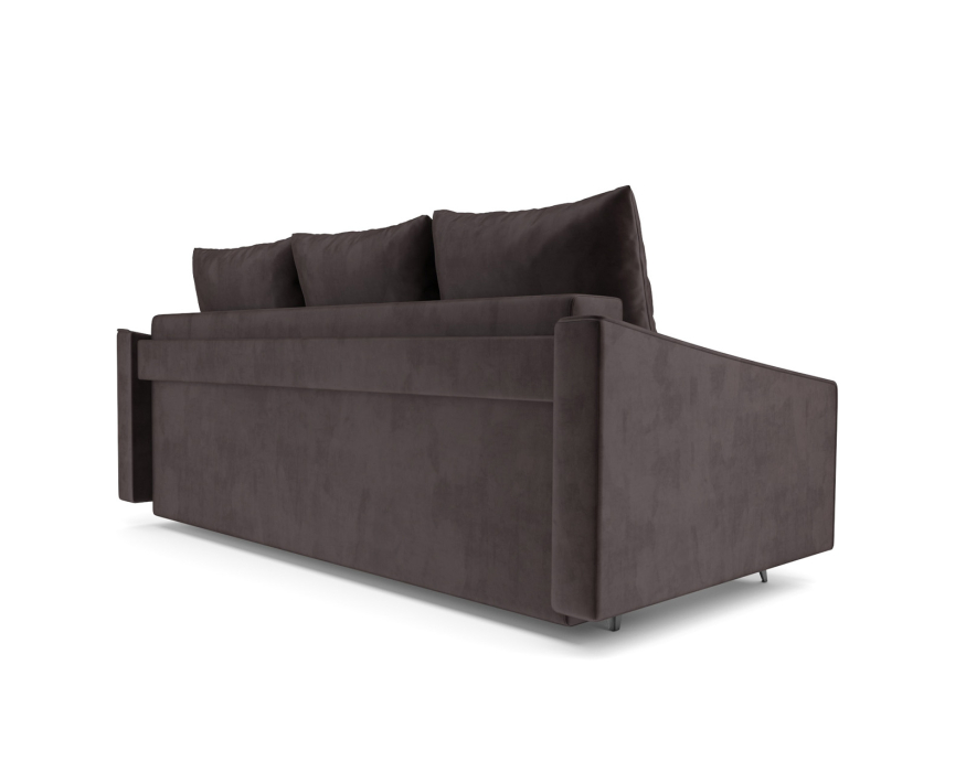 Диваны кровати со спальным местом, Диван прямой тик-так Уэльс (Бархат)