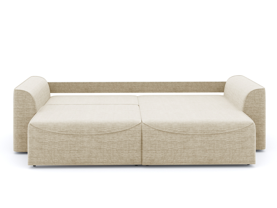 Диваны угловые в гостиную, Диван-кровать угловой Рафаэль еврокнижка НПБ, рогожка Люкс