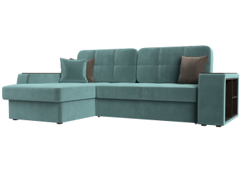 Угловой диван Брюссель левый угол, велюр