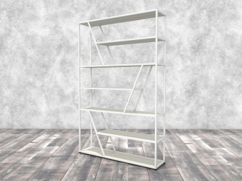 Стеллаж Айсберг Лофт 130х200 Белый