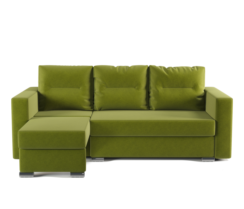 Диваны угловые в гостиную, Угловой диван трансформер Рио левый