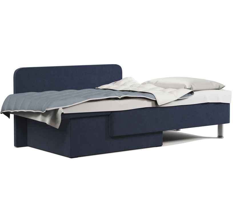 Диваны прямые кухонные, Кушетка Леон левый, велюр