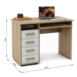 Письменный стол Остин-4К