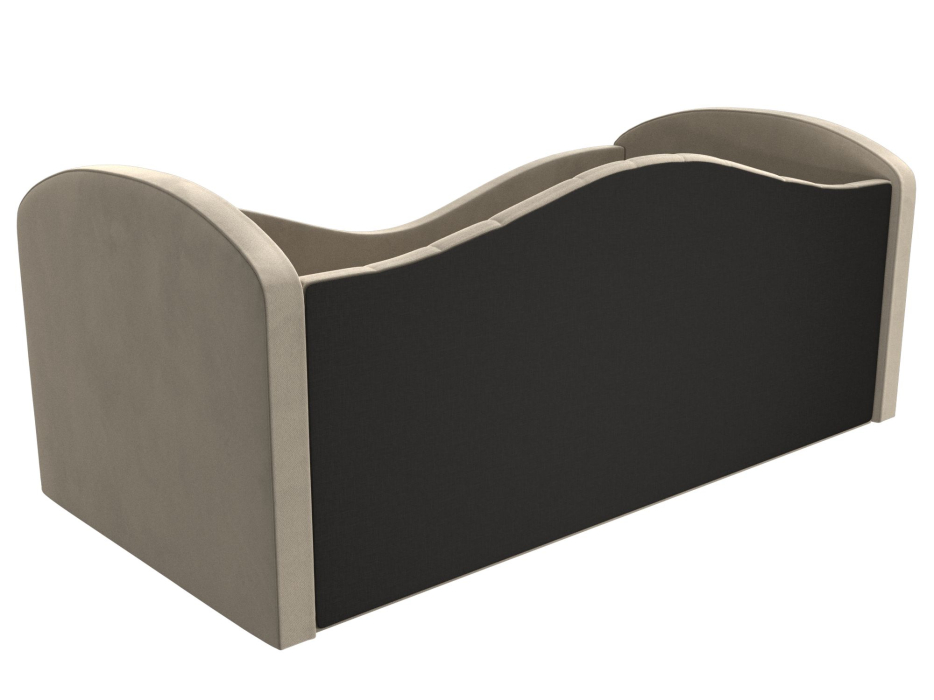 Кровати одноярусные, Детская кровать Сказка Люкс, микровельвет