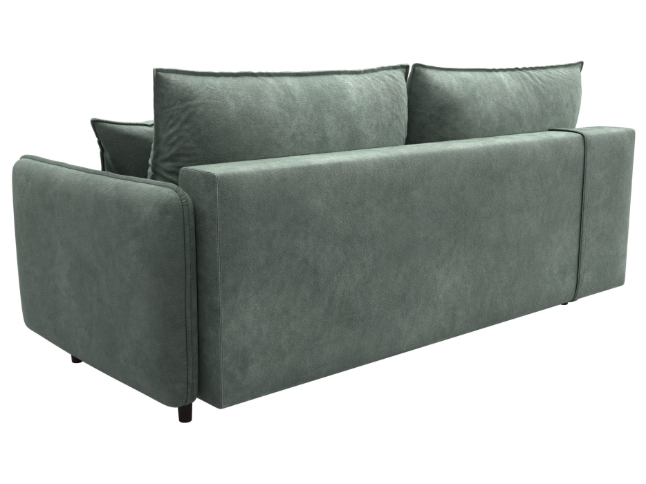 Диваны с ящиком для белья, Диван прямой Лига-064 НПБ, велюр BRUT