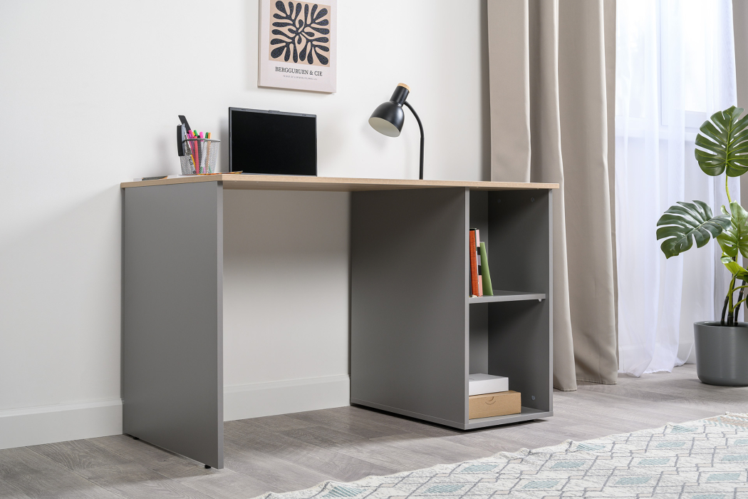 Прямые компьютерные столы, Стол письменный Лайт 12.163