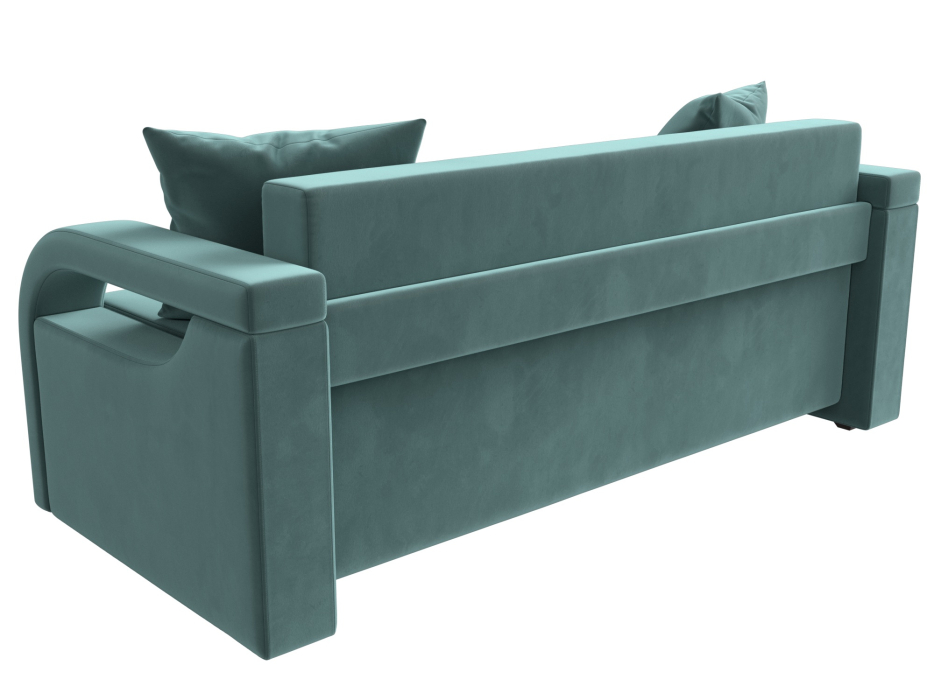 Дизайнерские диваны для гостиной, Прямой диван Лига-014, велюр