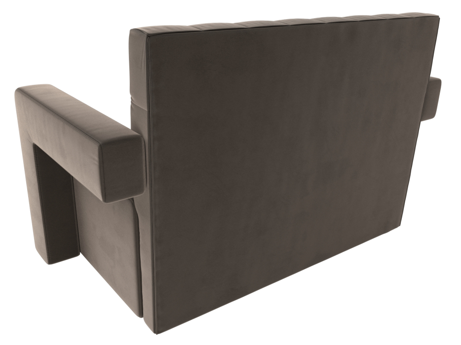 Дизайнерские диваны для гостиной, Прямой диван Рамос Люкс 2-х местный, велюр