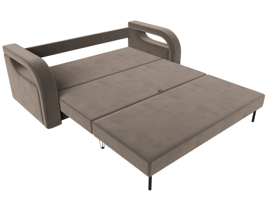 Дизайнерские диваны для гостиной, Прямой диван Лига-014, велюр