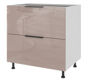 Тумба напольная с 2-мя ящиками Тандембокс 80 х 82 см Коктейль