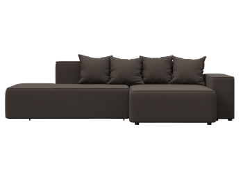 Диван угловой Лига-079 угол правый, рогожка Амур