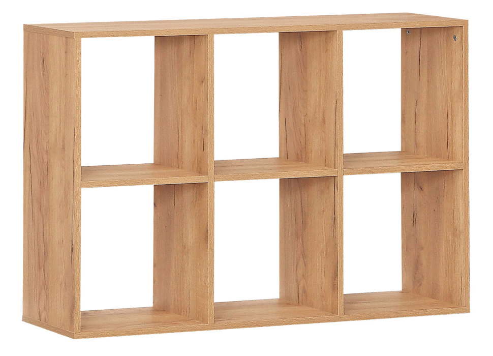 Открытые, Стеллаж 6 ячеек горизонтальный 1110х300х750