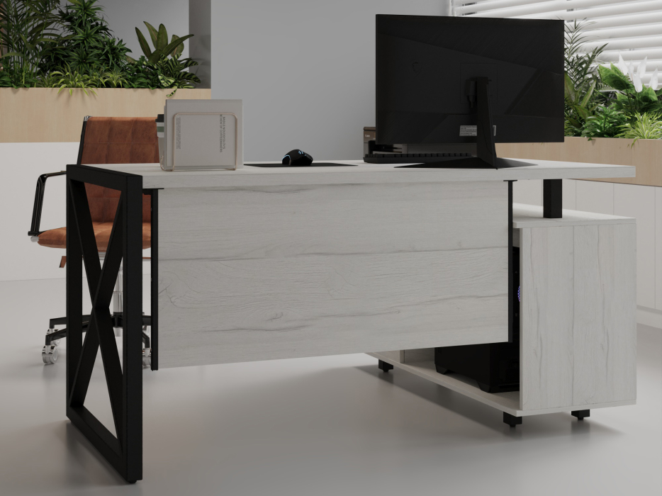 Угловые, Стол рабочий универсальный Калифорния Хардвиг СР01 ЛДСП