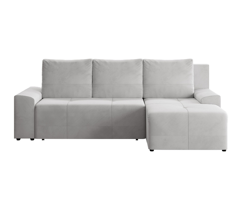 Диваны угловые в гостиную, Диван угловой Альмисса Велюр