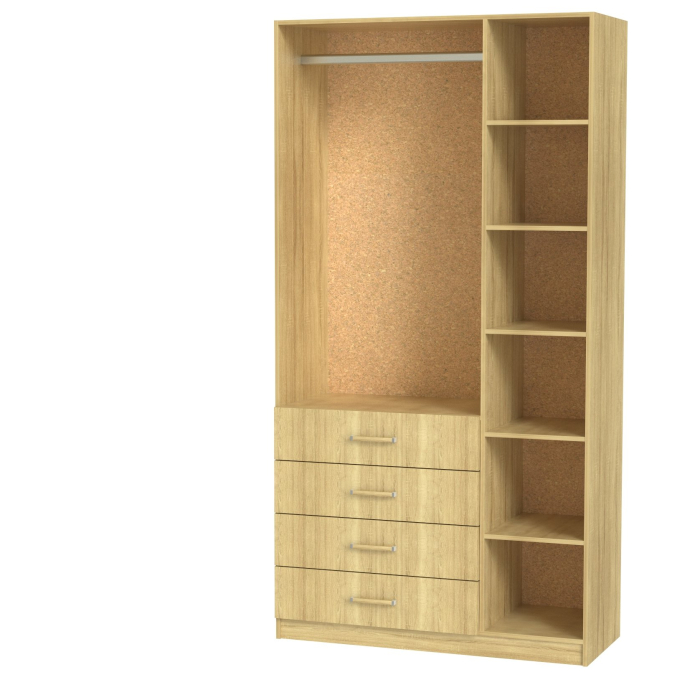 Шкафы распашные, Шкаф Феникс М-9