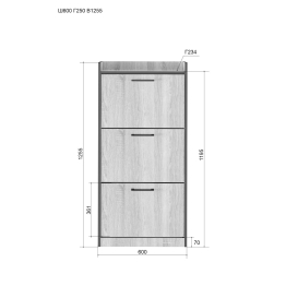 Тумба под обувь Элоиза