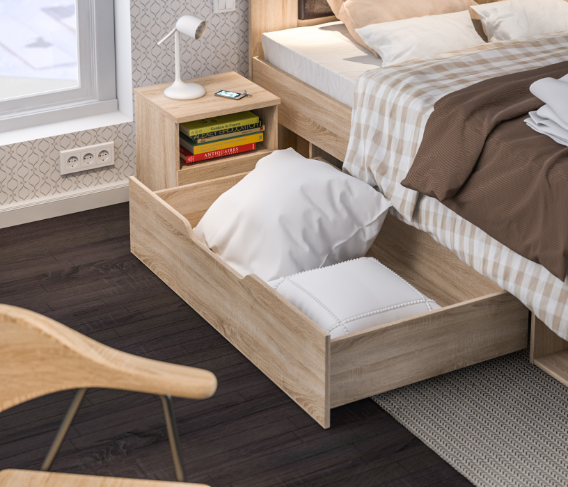 Спальные гарнитуры, Веста набор для спальни с кроватью СБ-2324