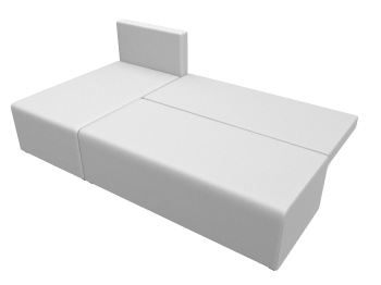 Угловой диван Поло левый угол, экокожа