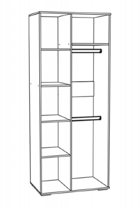 Шкафы распашные, Шкаф двухстворчатый РШ-23 Ричард