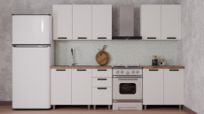 Кухонные гарнитуры, ГК Аленушка 2 м Магнолия