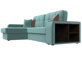 Угловой диван Брюссель левый угол, велюр