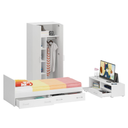 Спальня Стандарт № 3 с кроватью 900 с ящиками