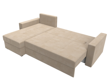 Диван угловой Верона Лайт левый угол, велюр