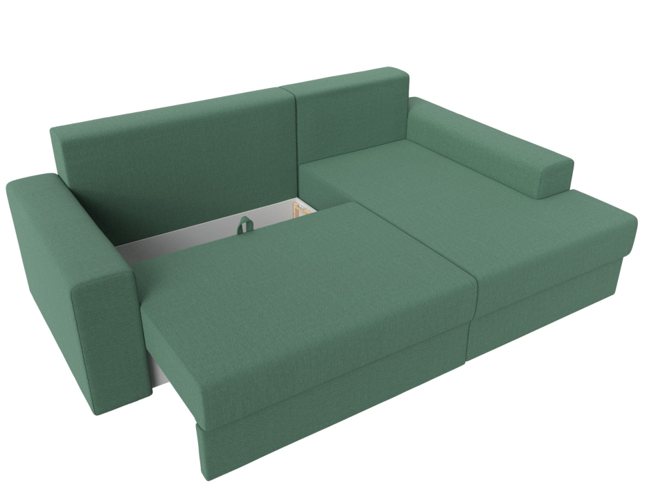 Диваны угловые в гостиную, Угловой диван Майами правый угол, рогожка