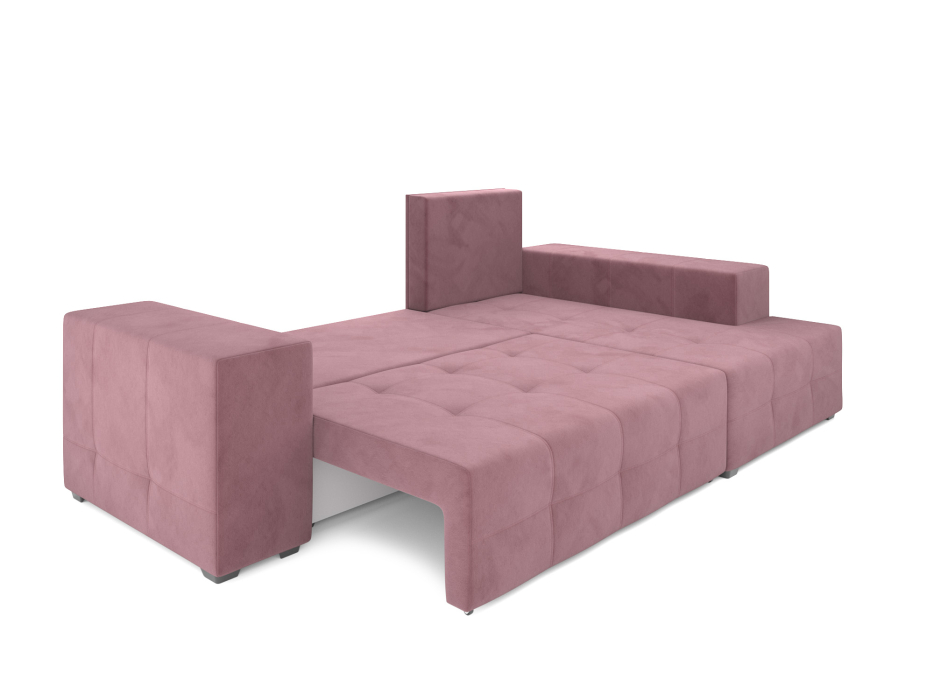 Диваны угловые в гостиную, Диван угловой Монреаль Правый угол (Велюр)