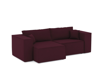 Диван-кровать угловой Лофт, велюр
