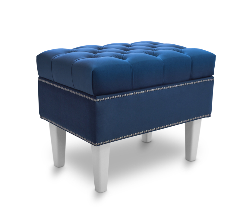 Банкетки, Пуф банкетка Париж 62 с ящиком, микровелюр